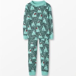 Hanna Anderson Long John Pajamas In Organic Cotton